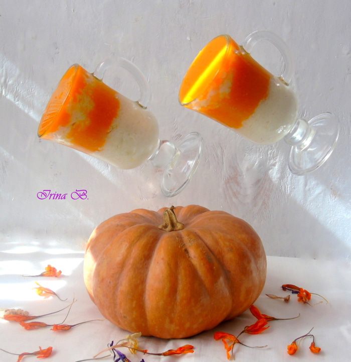 Тыквенно-рисовый десерт