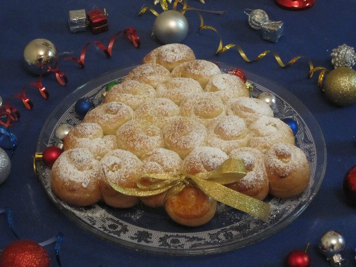 Булочки ванильные "Елочка"