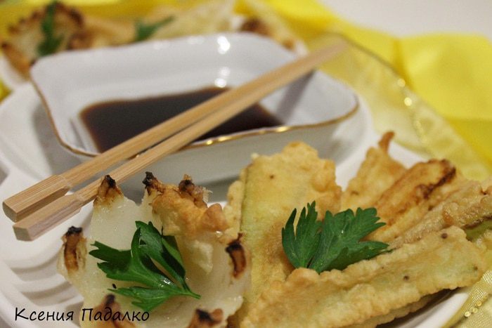 Овощи темпура