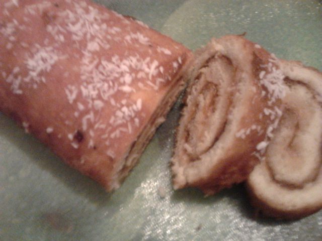 Рулет с абрикосовой начинкой