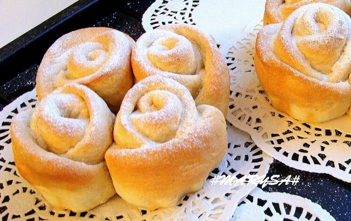 Булочки ванильные на топленом молоке