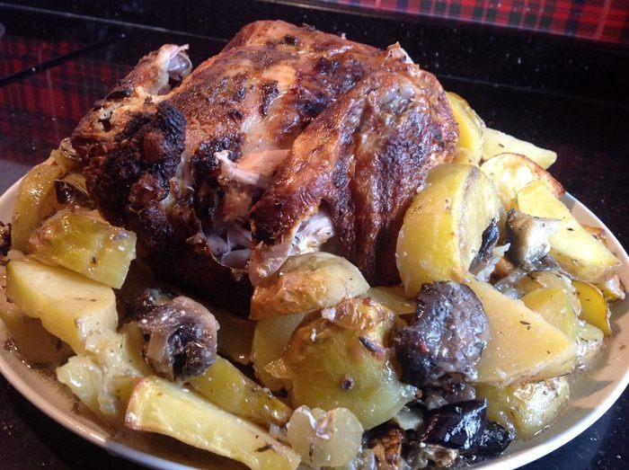 Курочка на бутылке