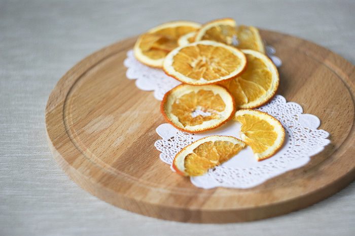 Чипсы из апельсина