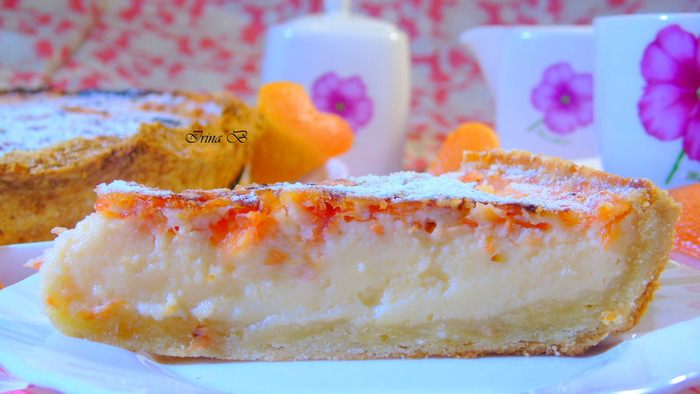 Грейпфрутовый тарт