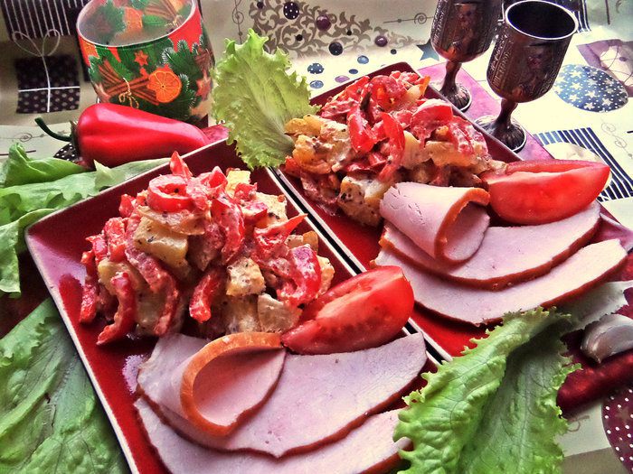 Датский картофельный салат