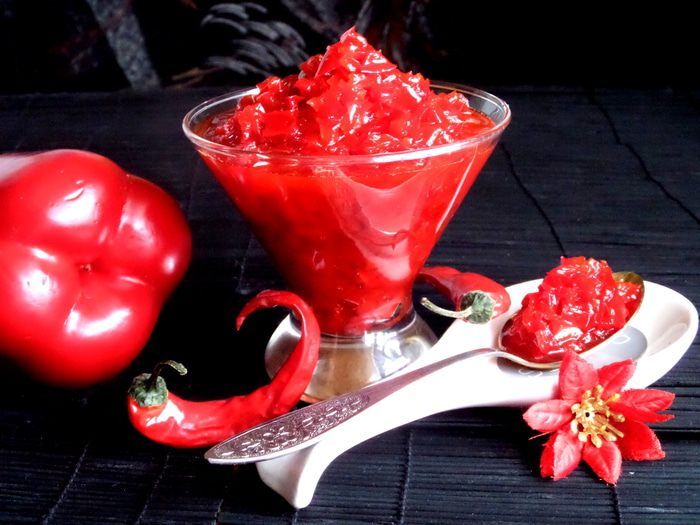 Конфитюр из перцев (Confiture de piment d,espelette)