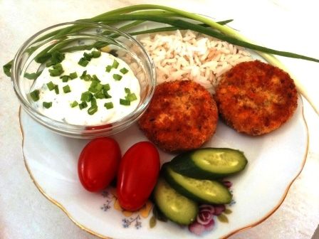 Хрустящие крокеты из форели с соусом ремулад