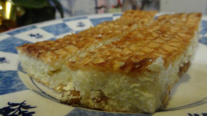 Запеканка в вафельках