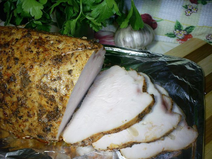 Сочная и ароматная буженина из индейки