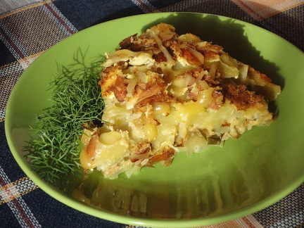 Картофельный пирог от Юлии Высоцкой