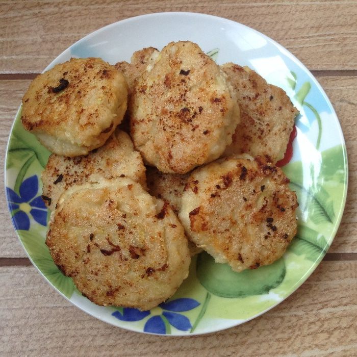 Котлеты из индейки и кабачка