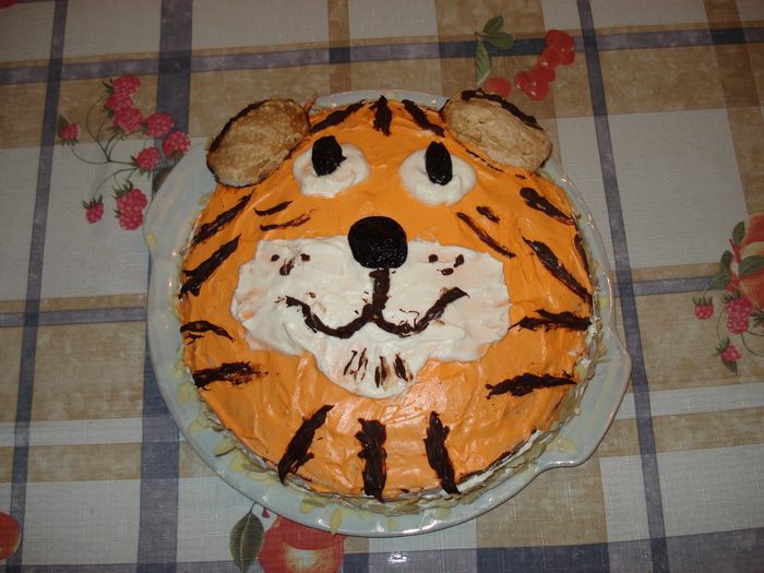 Торт "Тигра"