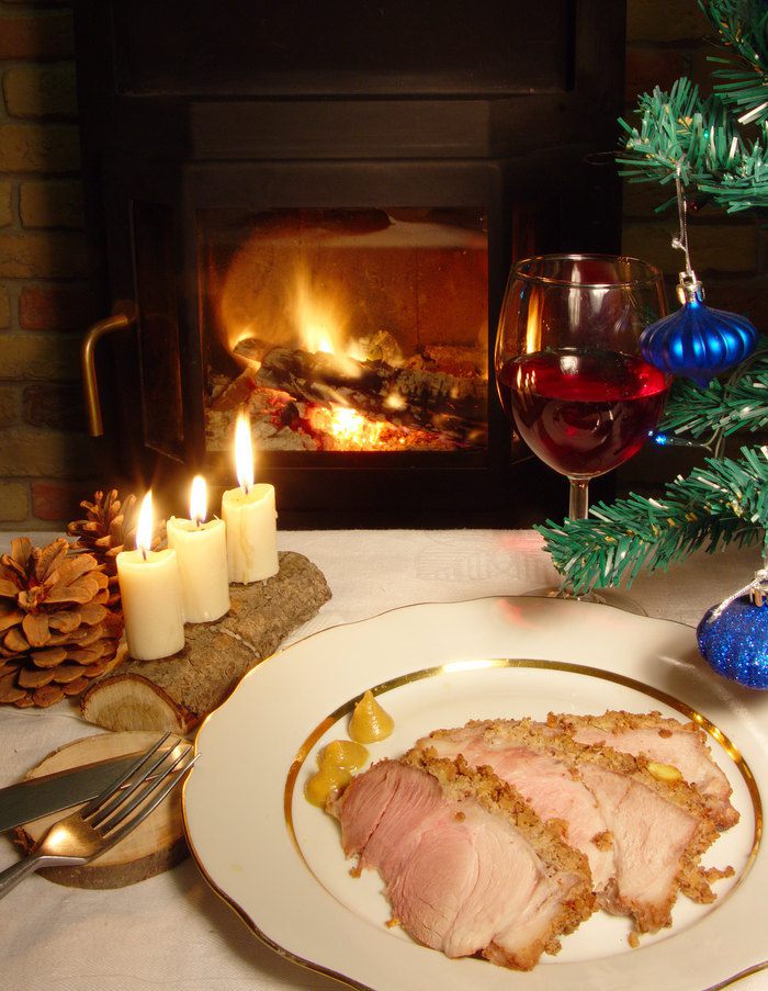 Свинина с каштанами