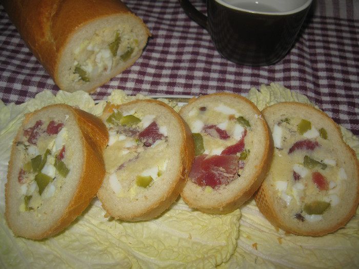 Бутерброд-рулет