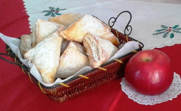 "Тапки" с яблоками