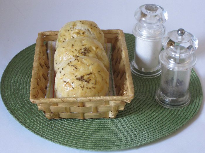 Капустные булочки