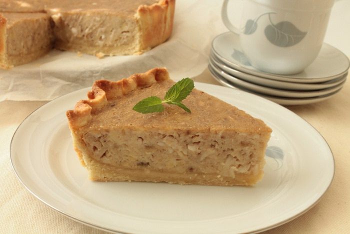 Пирог бананово-яблочный