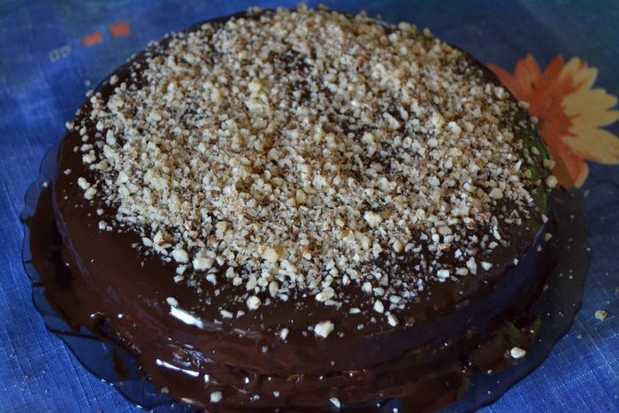Субботний шоколадный тортик 