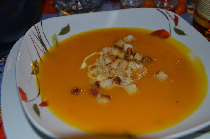 Тыквенный суп-пюре 