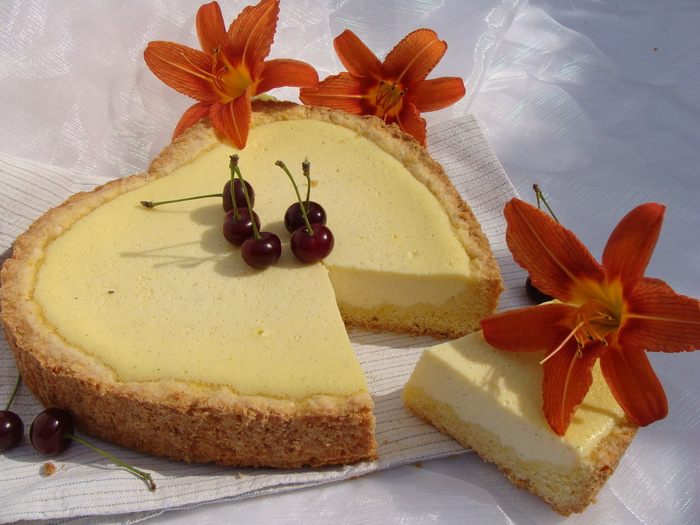Сметанный ванильный чизкейк для Вики (Победа)