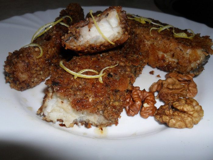 Сом в орехах