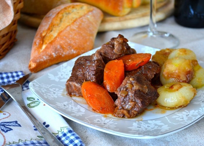 Бёф бургиньон (bœuf bourguignon)