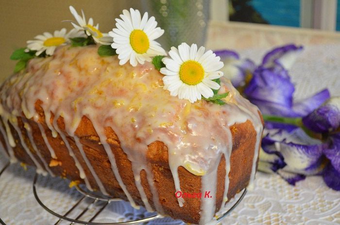 Апельсиновый кекс