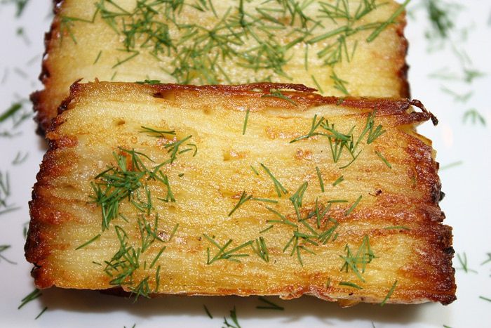 Слоеный картофельный гарнир